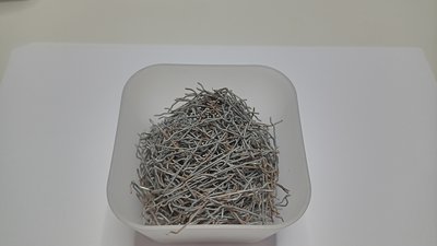 Stahlfaser in Plastikschale