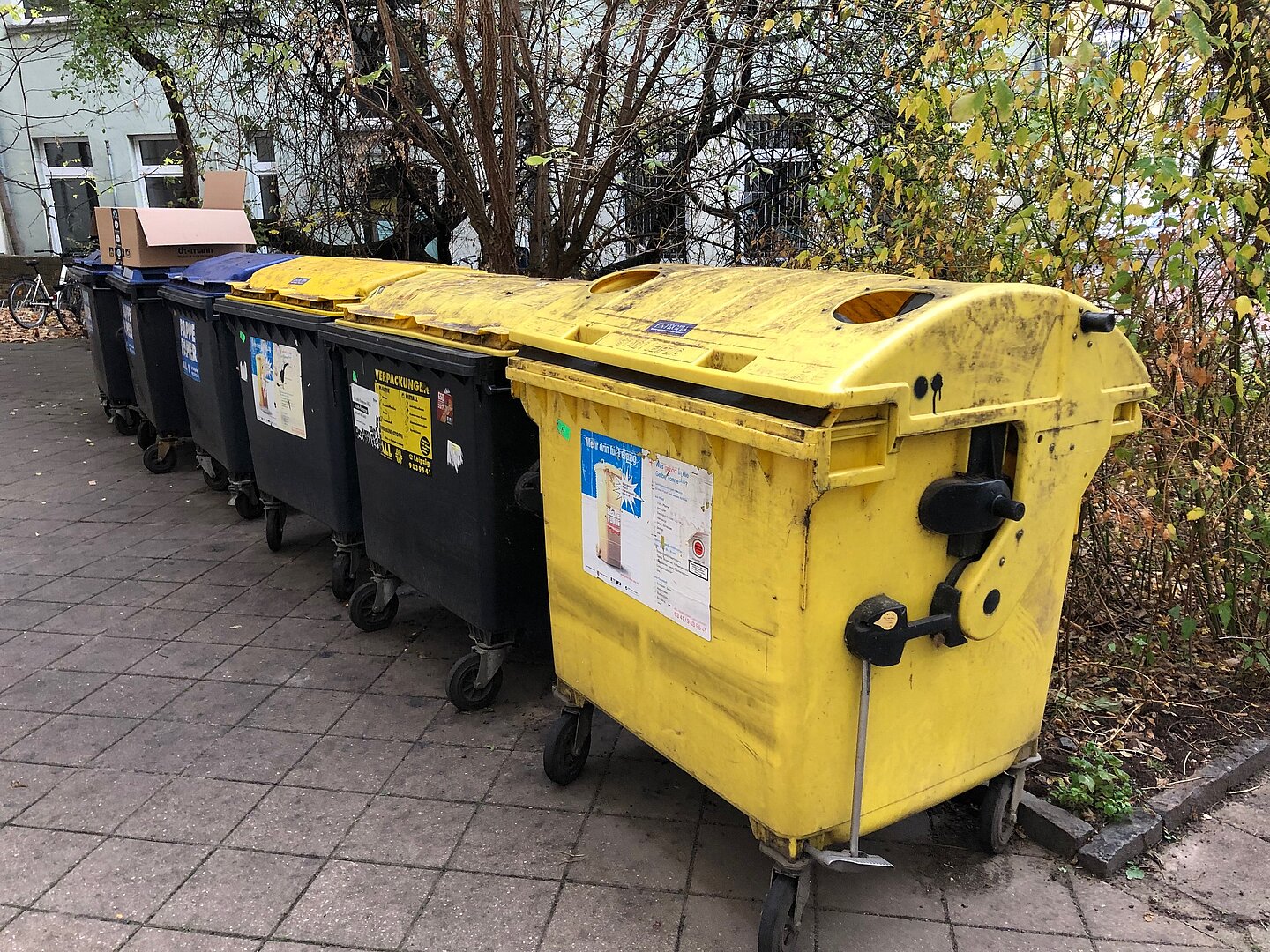 Mülltrennung in Leipzig. (Foto: HTWK Leipzig) Mülltrennung in Leipzig. (Foto: HTWK Leipzig)