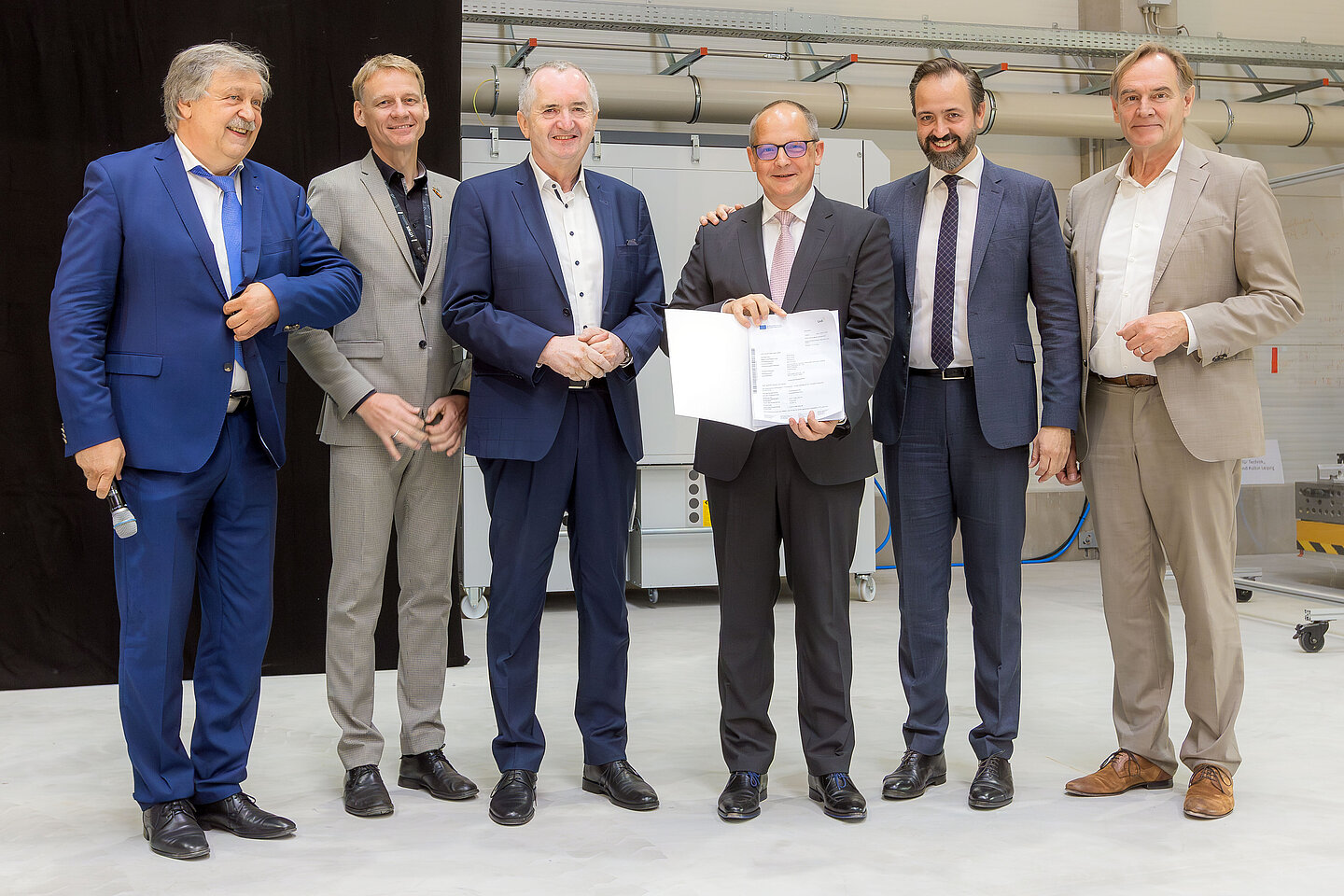 Einweihung des Holzbauforschungszentrums Einweihung des Holzbauforschungszentrums